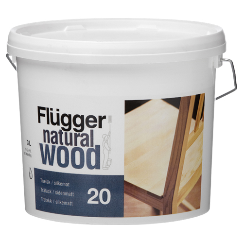 Flugger natural wood 20 (Wood Lacquer silk matt) п/м