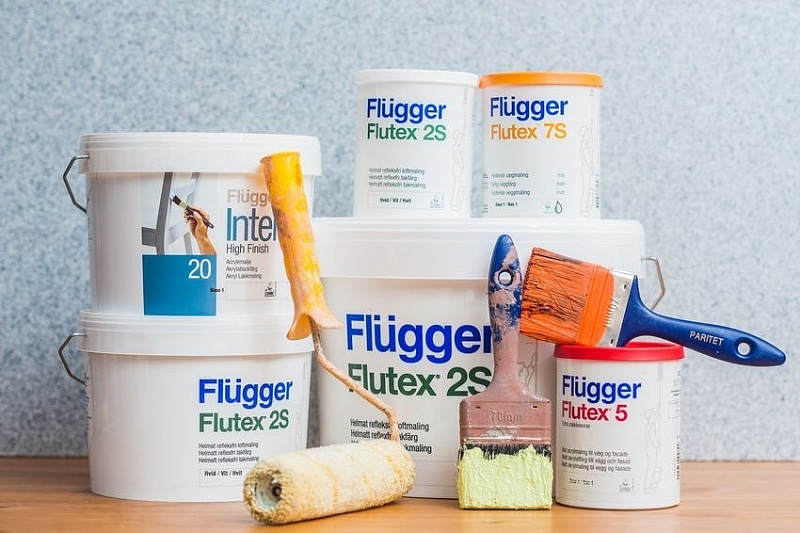 У Flugger огромный ассортимент – есть из чего выбирать идеальную краску